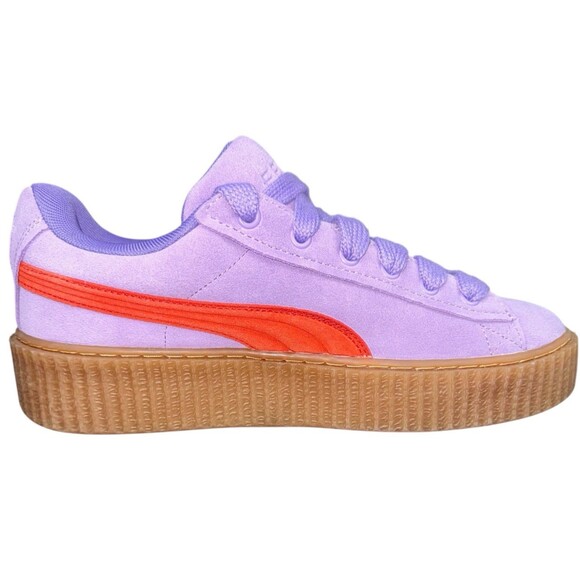 Puma Fenty Creeper Phatty Womens Size 10 Purple Suede Platform Rihanna Sneakers - Picture 2 of 9